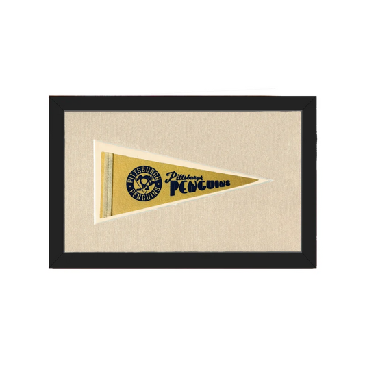Vintage Pittsburgh Penguins Pennant | Americana Memories | vintageantiquesgifts.com