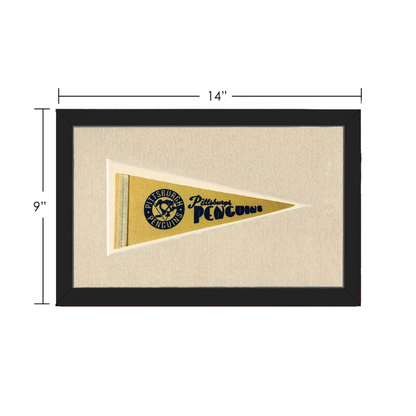 Vintage Pittsburgh Penguins Pennant | Vintage Collectible Sports Pennant | vintageantiquesgifts.com
