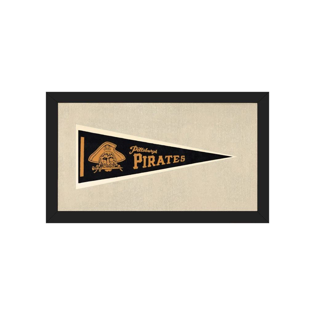 Vintage Pittsburgh Pirates Pennant | Americana Memories | vintageantiquesgifts.com