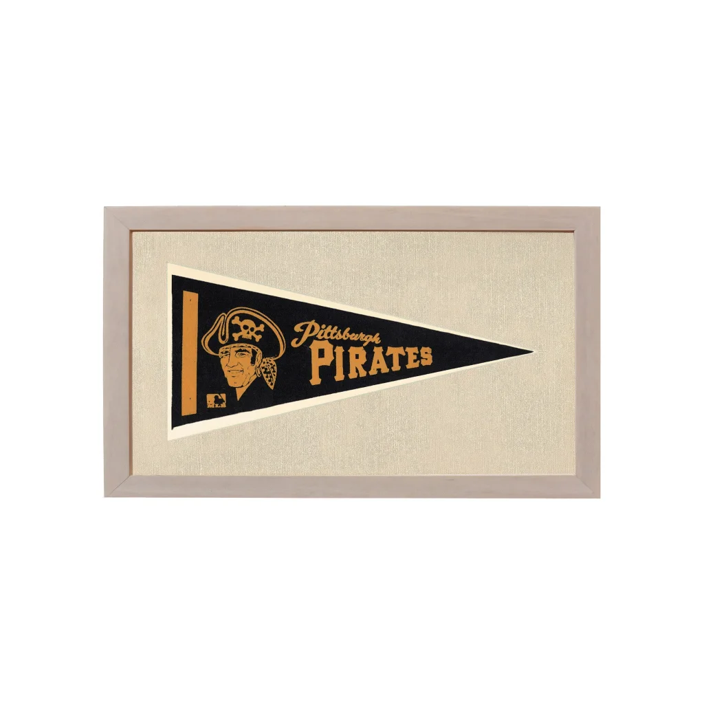 Vintage Pittsburgh Pirates Pennant | Vintage Americana Sports Memorabilia | vintageantiquesgifts.com