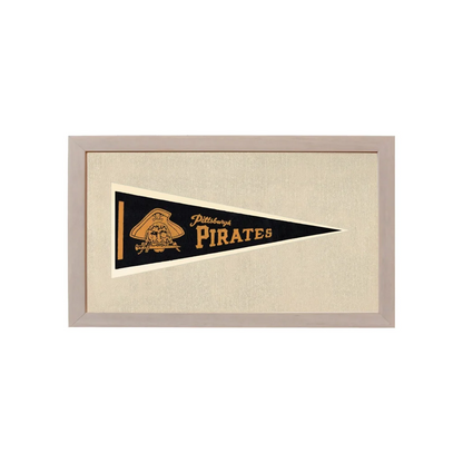Vintage Pittsburgh Pirates Pennant | Vintage Americana Sports Memorabilia | vintageantiquesgifts.com