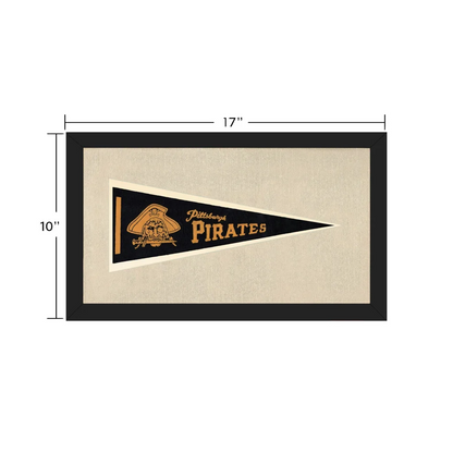 Vintage Pittsburgh Pirates Pennant | Vintage Collectible Sports Pennant | vintageantiquesgifts.com