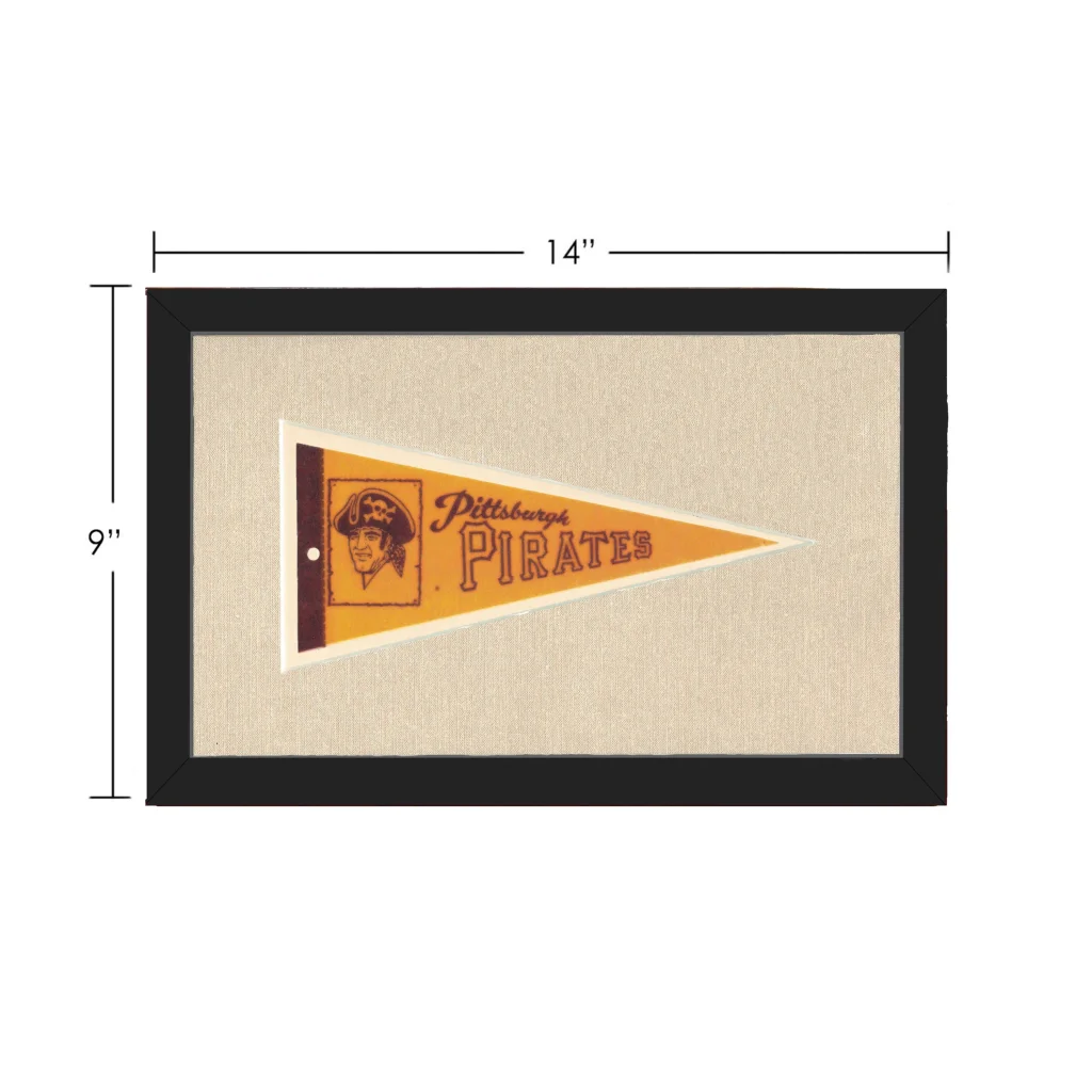 Vintage Pittsburgh Pirates Pennant | Vintage Collectible Sports Pennant | vintageantiquesgifts.com