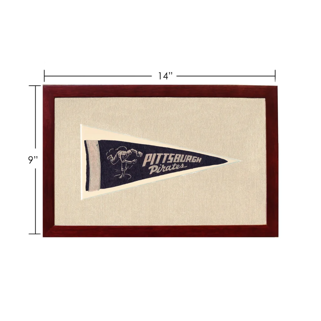 Vintage Pittsburgh Pirates Pennant | Vintage Americana Sports Memorabilia | vintageantiquesgifts.com