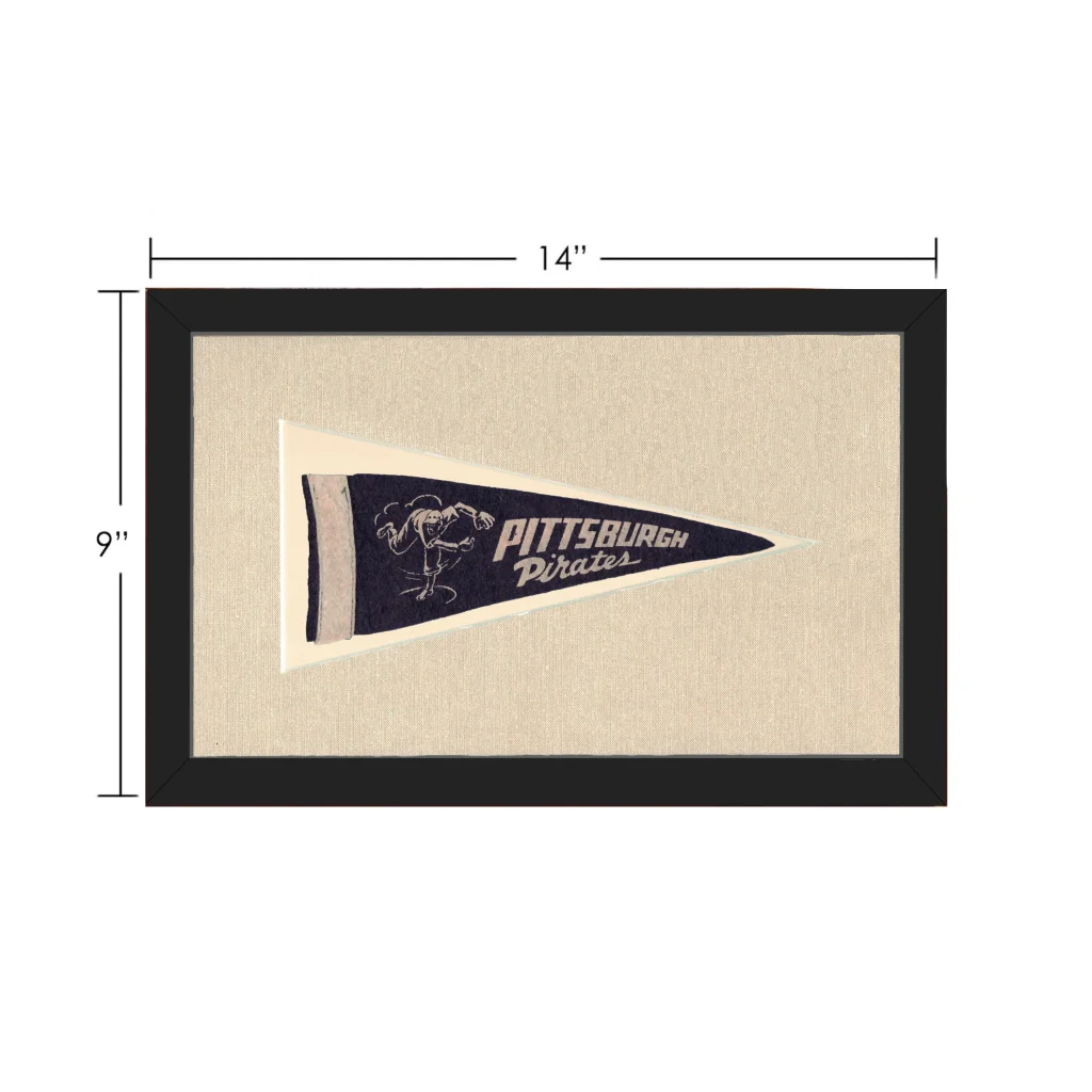 Vintage Pittsburgh Pirates Pennant | Vintage Collectible Sports Pennant | vintageantiquesgifts.com