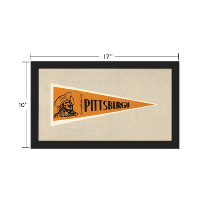 Vintage Pittsburgh Pirates Pennant | Vintage Collectible Sports Pennant | vintageantiquesgifts.com