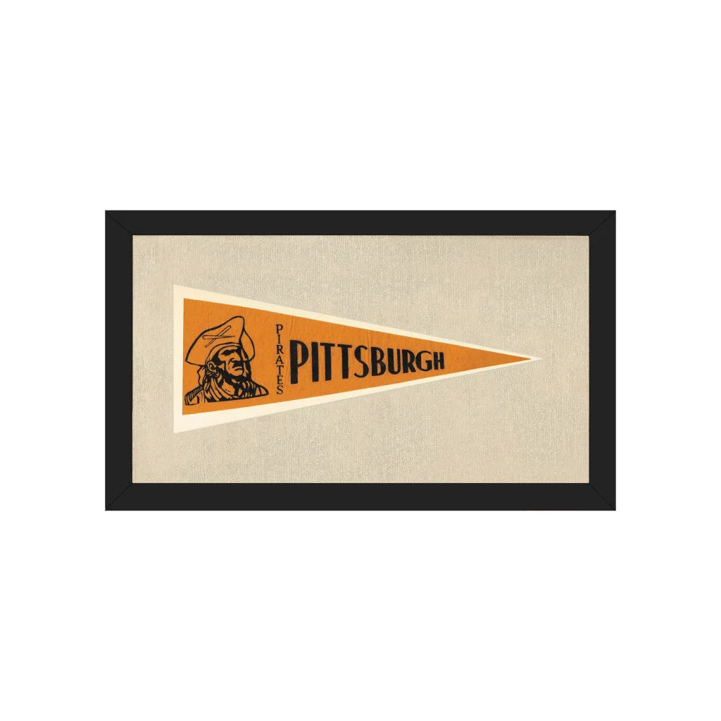 Vintage Pittsburgh Pirates Pennant | Americana Memories | vintageantiquesgifts.com