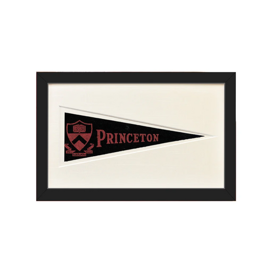Vintage Princeton Hormel Pennant in Premium Frame | Americana Memories | vintageantiquesgifts.com