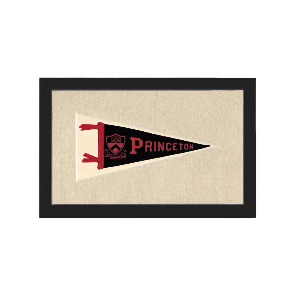 Vintage Princeton Pennant | Americana Memories | vintageantiquesgifts.com