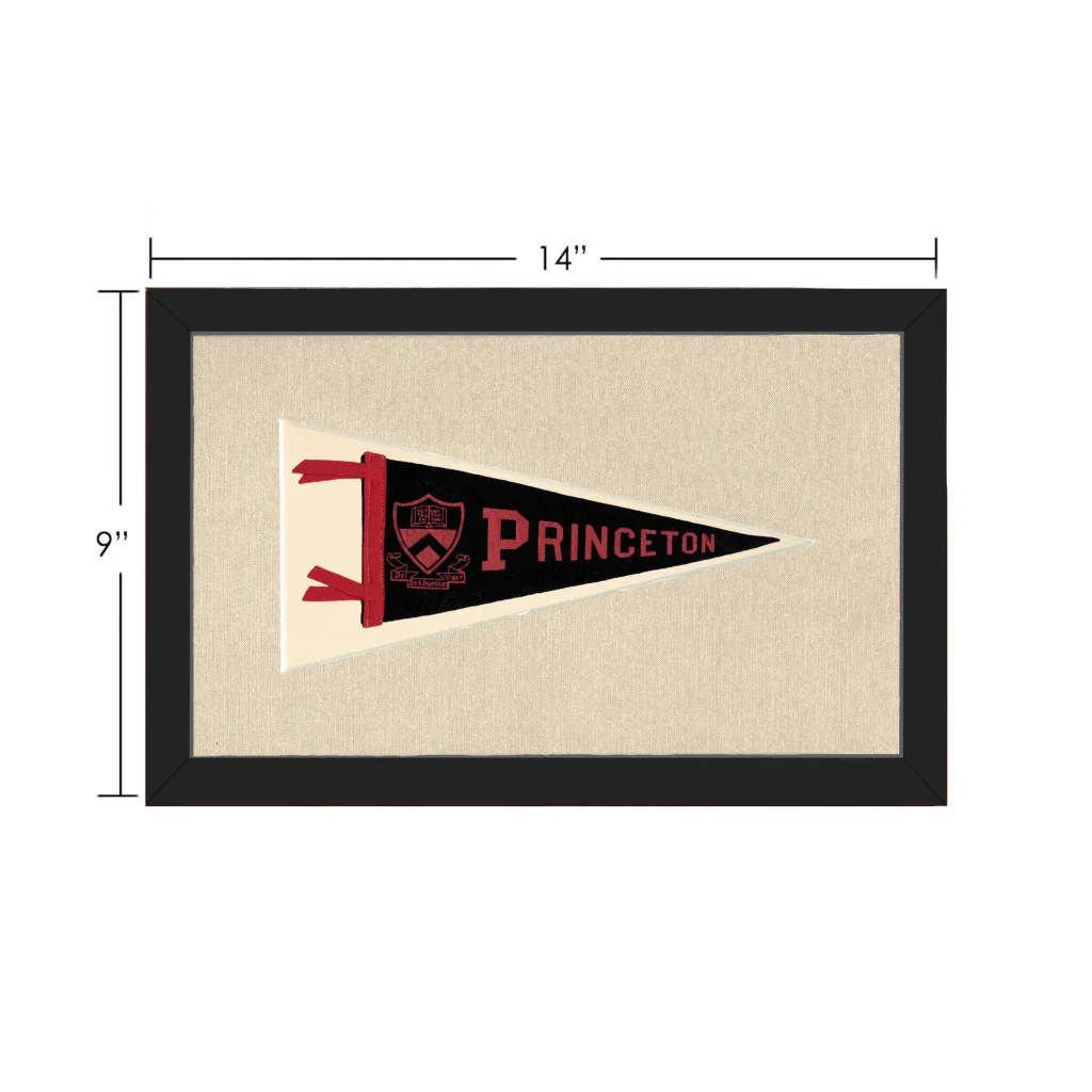 Vintage Princeton Pennant | Vintage Collectible Sports Pennant | vintageantiquesgifts.com