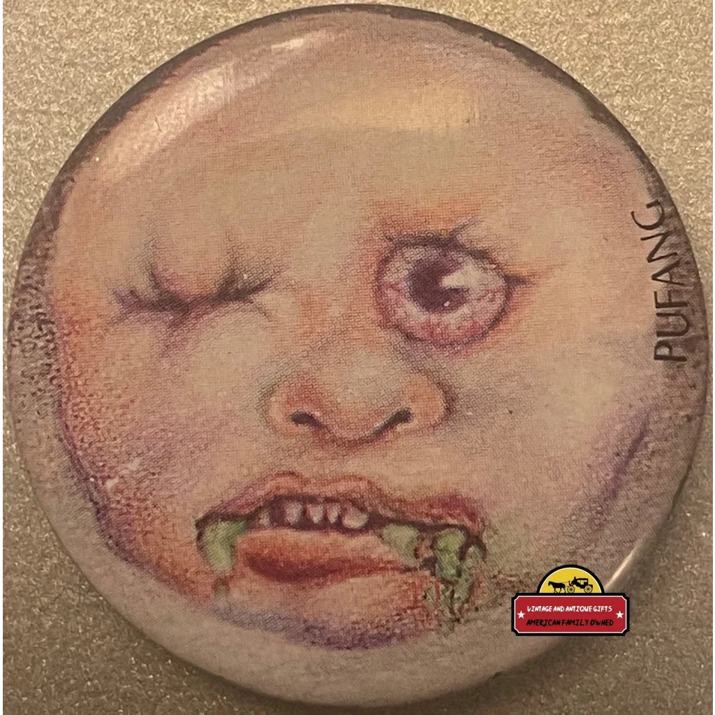 Vintage Pufang Pin Madballs And Garbage Pail Kids Inspired 1980s Advertisements Antique Gifts Home page Get Nostalgic