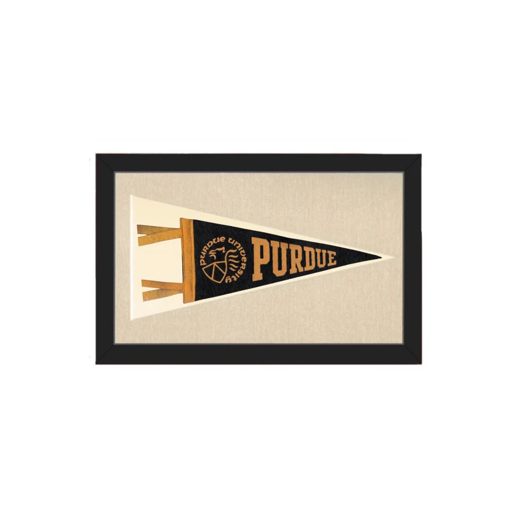 Vintage Purdue Pennant | Americana Memories | vintageantiquesgifts.com