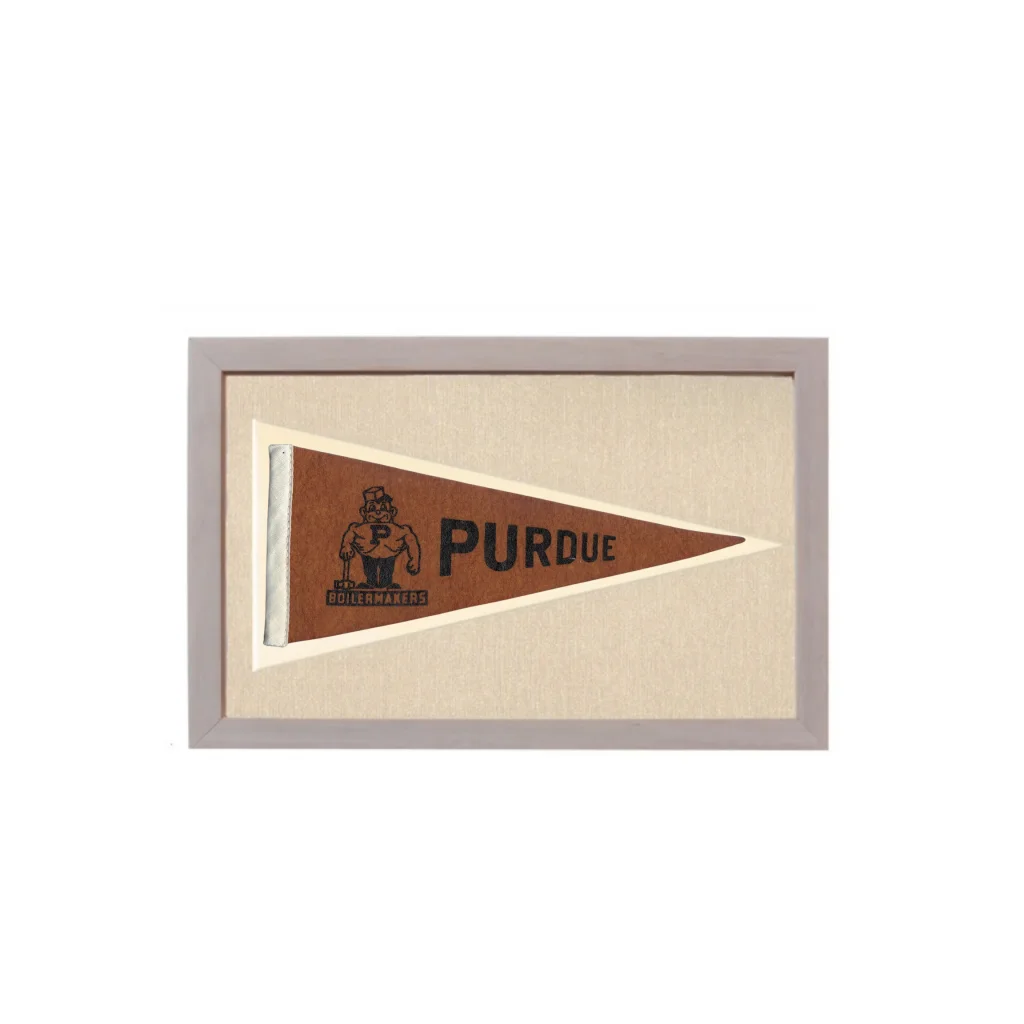 Vintage Purdue Pennant | Vintage Americana Sports Memorabilia | vintageantiquesgifts.com