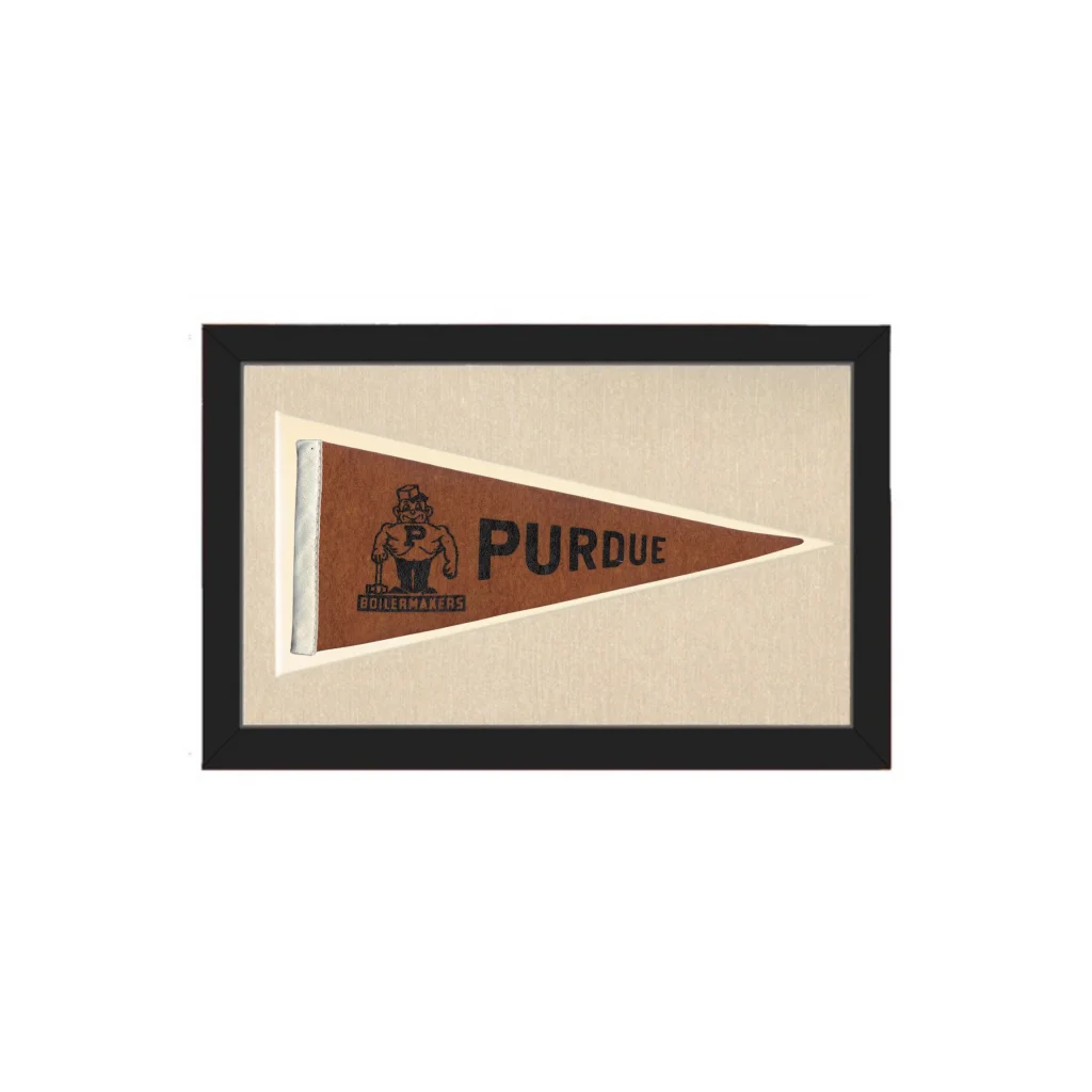 Vintage Purdue Pennant | Americana Memories | vintageantiquesgifts.com