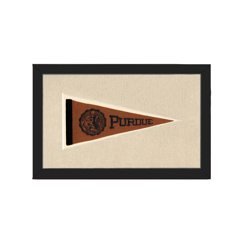 Vintage Purdue Pennant | Americana Memories | vintageantiquesgifts.com