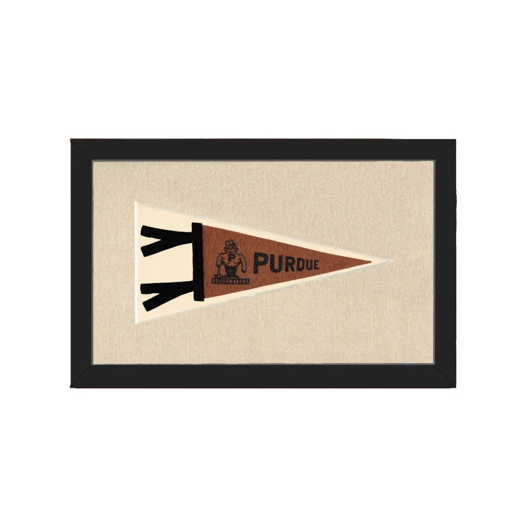 Vintage Purdue Pennant | Americana Memories | vintageantiquesgifts.com