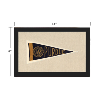 Vintage Purdue Pennant | Vintage Collectible Sports Pennant | vintageantiquesgifts.com