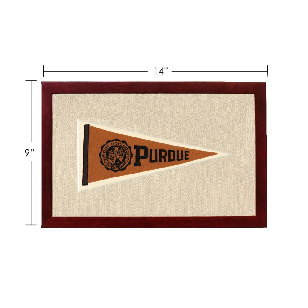 Vintage Purdue Pennant | Vintage Americana Sports Memorabilia | vintageantiquesgifts.com