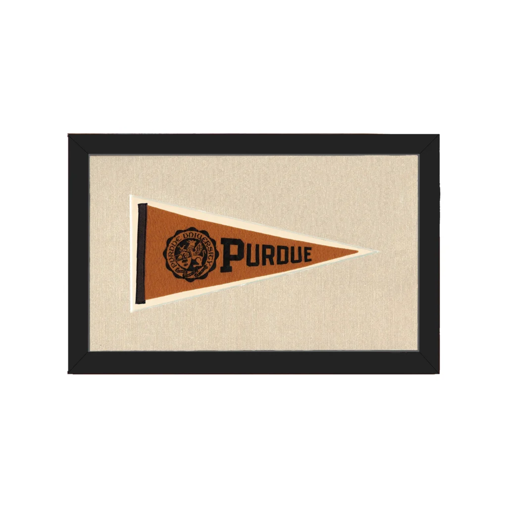 Vintage Purdue Pennant | Americana Memories | vintageantiquesgifts.com