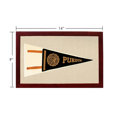 Vintage Purdue University Pennant | Vintage Americana Sports Memorabilia | vintageantiquesgifts.com