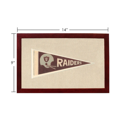 Vintage Raiders Pennant | Vintage Americana Sports Memorabilia | vintageantiquesgifts.com