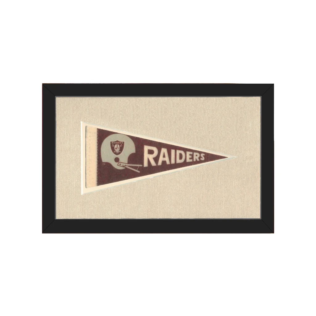 Vintage Raiders Pennant | Americana Memories | vintageantiquesgifts.com