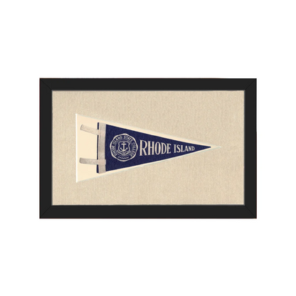 Vintage Rhode Island Pennant | Americana Memories | vintageantiquesgifts.com