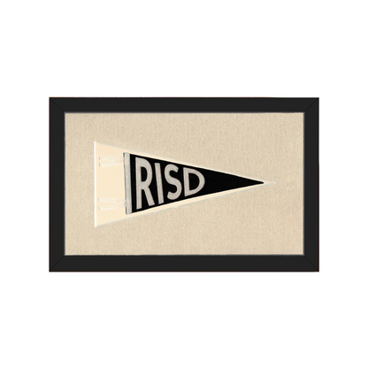 Vintage Rhode Island School of Design Pennant | Americana Memories | vintageantiquesgifts.com