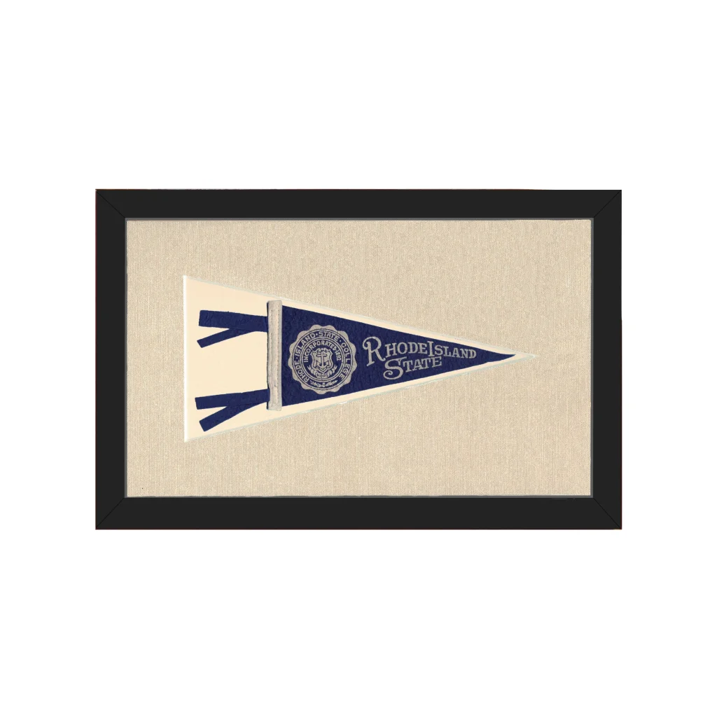 Vintage Rhode Island State Pennant | Americana Memories | vintageantiquesgifts.com