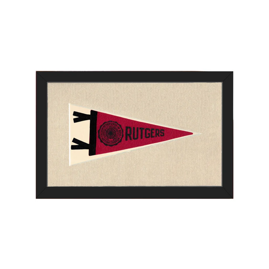 Vintage Rutgers University Pennant | Americana Memories | vintageantiquesgifts.com