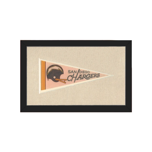 Vintage San Diego Chargers Pennant | Americana Memories | vintageantiquesgifts.com
