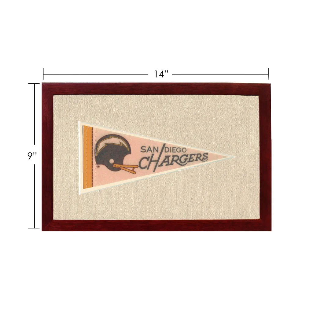 Vintage San Diego Chargers Pennant | Vintage Americana Sports Memorabilia | vintageantiquesgifts.com