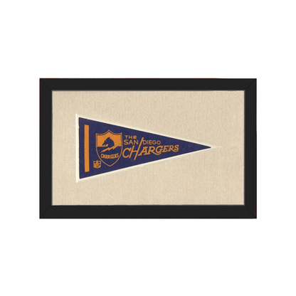 Vintage San Diego Chargers Pennant | Americana Memories | vintageantiquesgifts.com