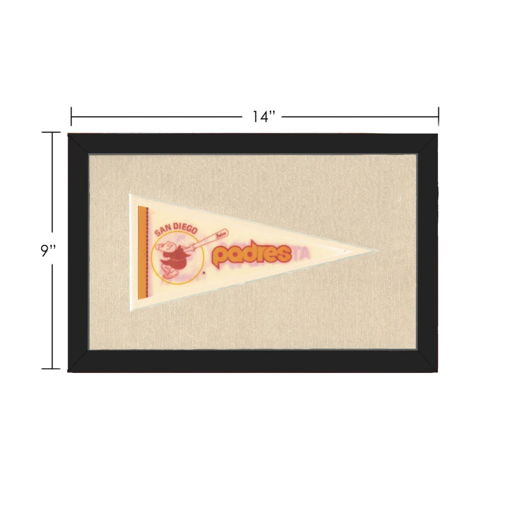 Vintage San Diego Padres Pennant | Vintage Collectible Sports Pennant | vintageantiquesgifts.com