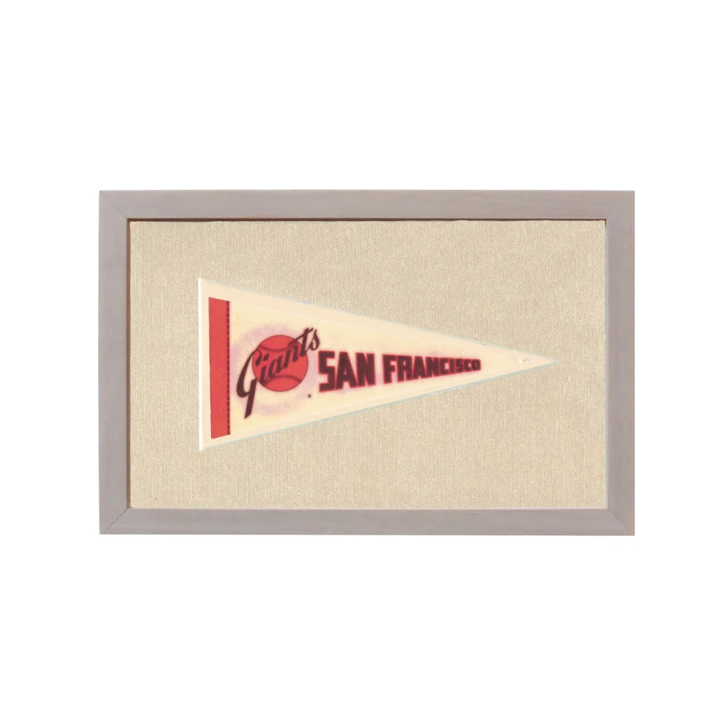 Vintage San Francisco Giants Pennant | Rare Vintage Wool Felt Pennant Flag | vintageantiquesgifts.com