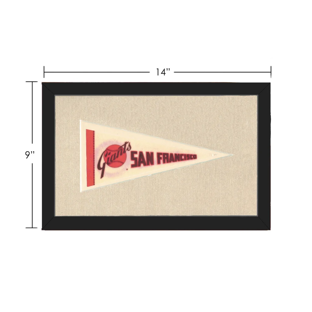 Vintage San Francisco Giants Pennant | Vintage Collectible Sports Pennant | vintageantiquesgifts.com