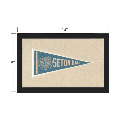 Vintage Seton Hall Pennant | Vintage Collectible Sports Pennant | vintageantiquesgifts.com