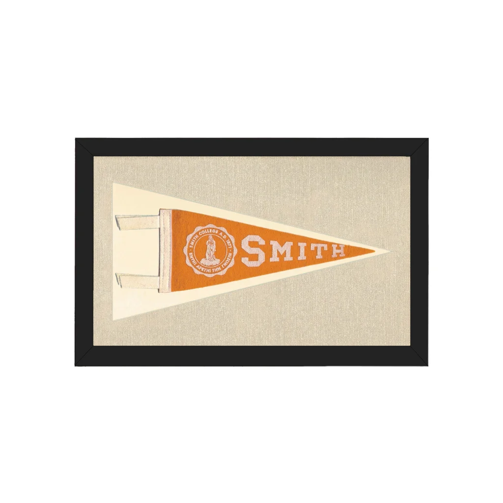Vintage Smith College Pennant | Americana Memories | vintageantiquesgifts.com