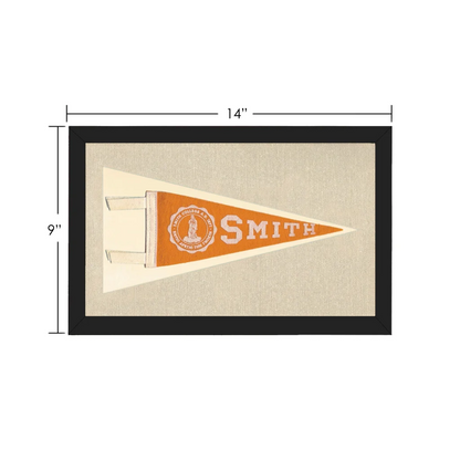Vintage Smith College Pennant | Vintage Collectible Sports Pennant | vintageantiquesgifts.com