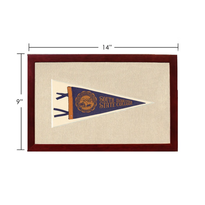 Vintage South Dakota State College Pennant | Vintage Americana Sports Memorabilia | vintageantiquesgifts.com