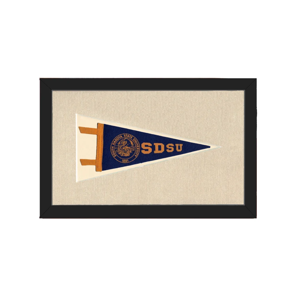 Vintage South Dakota State University Pennant | Americana Memories | vintageantiquesgifts.com