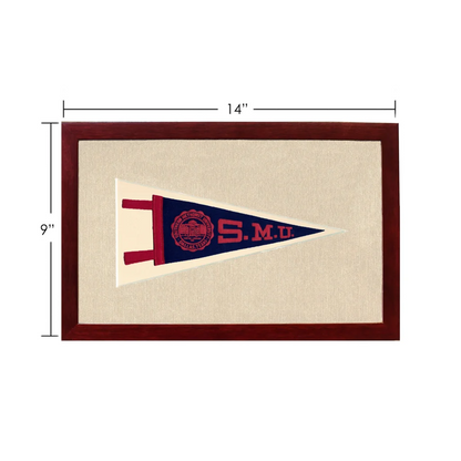 Vintage Southern Methodist University Pennant | Vintage Americana Sports Memorabilia | vintageantiquesgifts.com
