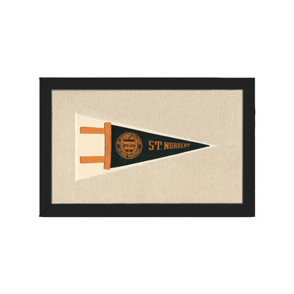 Vintage St Norbert College Pennant | Americana Memories | vintageantiquesgifts.com