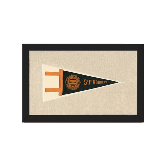 Vintage St Norbert College Pennant | Americana Memories | vintageantiquesgifts.com