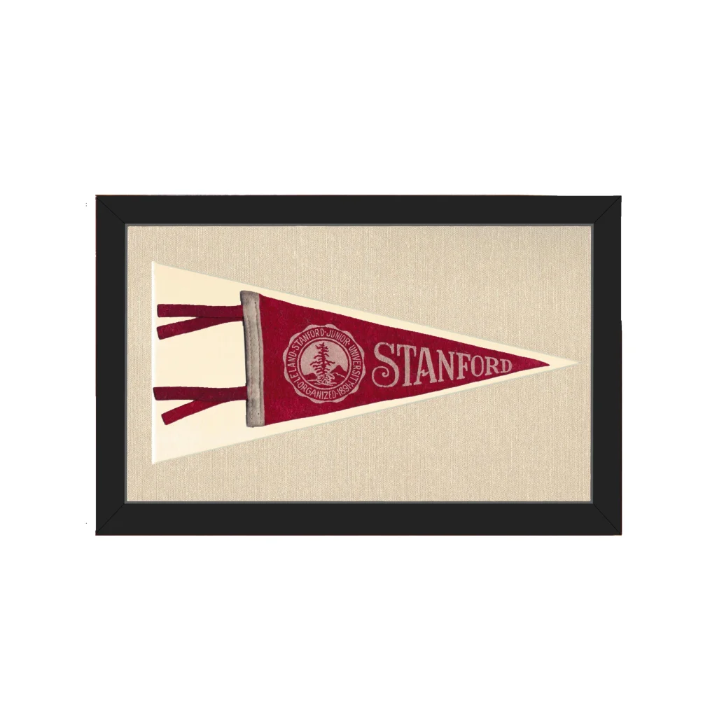 Vintage Stanford University Pennant | Americana Memories | vintageantiquesgifts.com