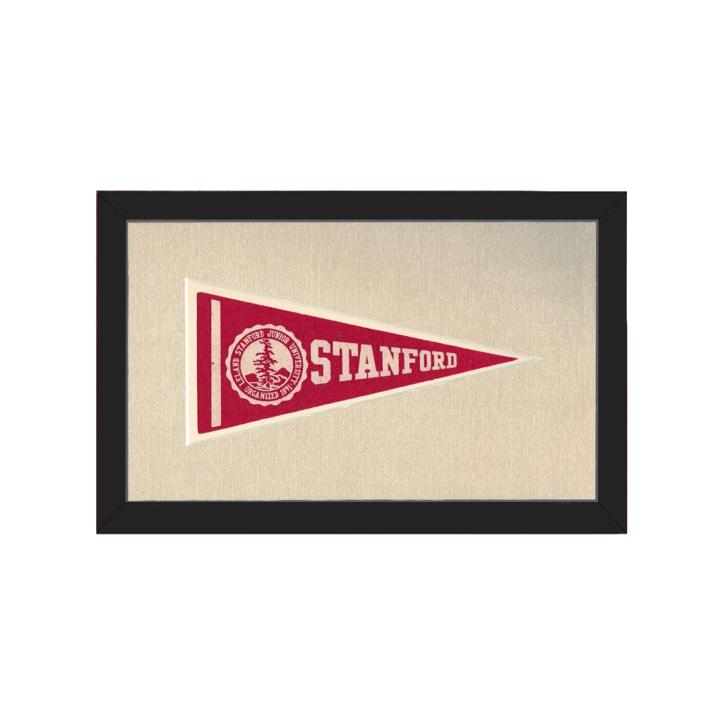 Vintage Stanford University Pennant | Americana Memories | vintageantiquesgifts.com