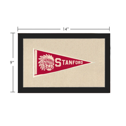 Vintage Stanford University Pennant | Vintage Collectible Sports Pennant | vintageantiquesgifts.com