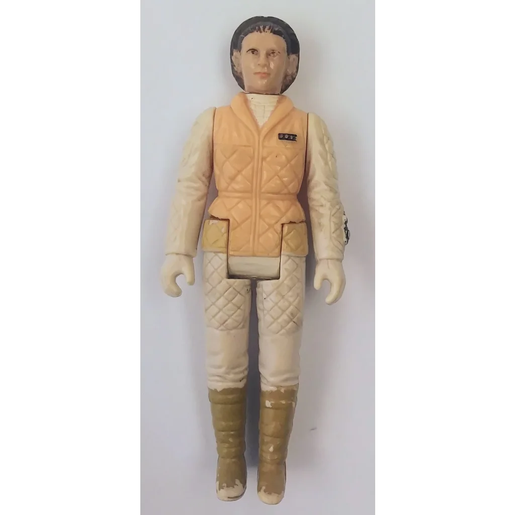 Vintage Star Wars Han Solo action figure in beige orange vest brown boots
