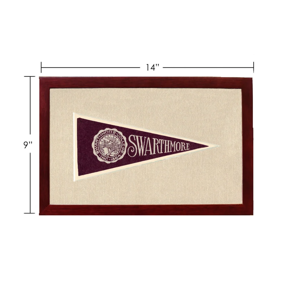 Vintage Swarthmore College Pennant | Vintage Americana Sports Memorabilia | vintageantiquesgifts.com