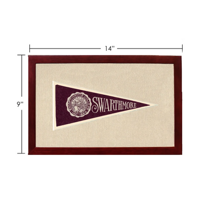 Vintage Swarthmore College Pennant | Vintage Americana Sports Memorabilia | vintageantiquesgifts.com